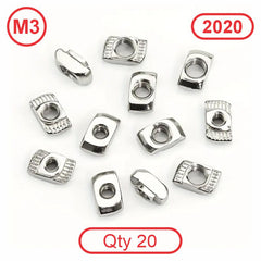 2020 Extrusion TNuts M3