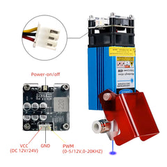 450nm 5.5W Laser Module