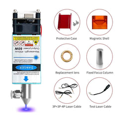 450nm 5.5W Laser Module
