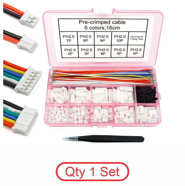 JST-PH2.0 Pre-Crimped Connector Kit