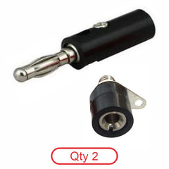 Bannana Connector Black