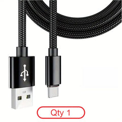 USB TypeC 2m Braided Cable