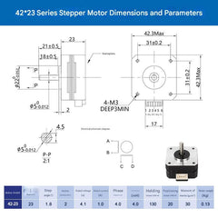 Nema 17HS4023 Stepper Motor