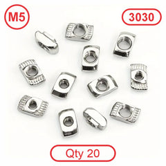 3030 M5 Extrusion TNuts