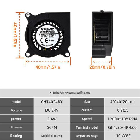 Creality 4020 Blower Fan