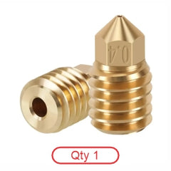 BambuLab X1/P1 0.4mm Single Hole Brass Nozzle