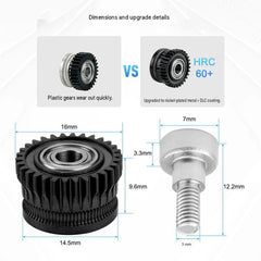 Creality Hardened Steel Gears