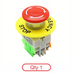 DPST Emergency Stop Push Button Switch