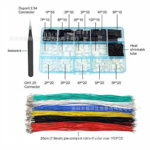 GH1.25 / Dupont Connector Kit