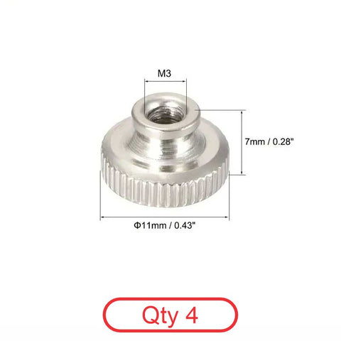 Knurled Nut M3