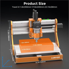 LUNYEE 3020 Nova Desktop CNC