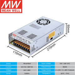 PSU 24V / 48V 350W