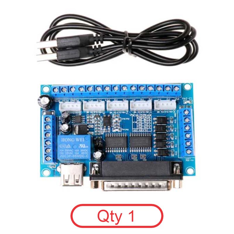 Mach3-5Axis Parallel Port Break Out Board – FDM3D