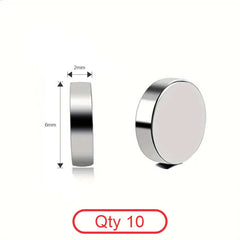 N35 Neodymium Magnet 6x2mm