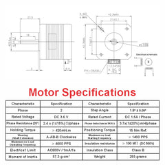 Nema 17HS4401 Stepper Motor