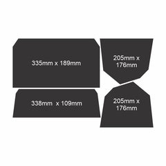 QuatroBox Acrylic Enclosure Panels