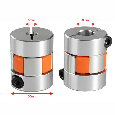 Stepper Motor Plum Coupler 5mm to 8mm