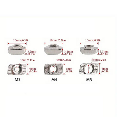 2020 Extrusion TNuts M5