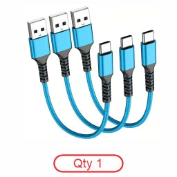 Blue USB-C Braided Cable
